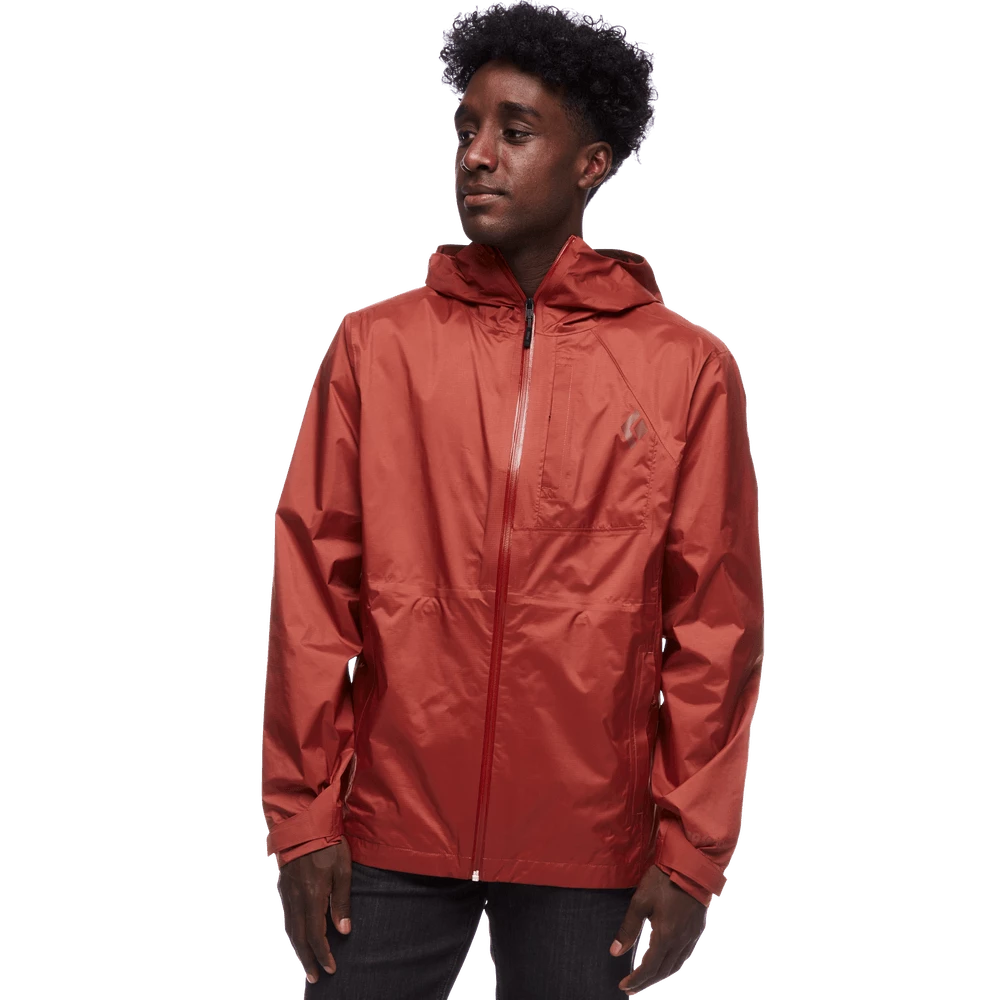 Black Diamond M Treeline Rain Shell (2021) Mens Tops Black Diamond M Treeline Rain Shell (2021) Mens Tops