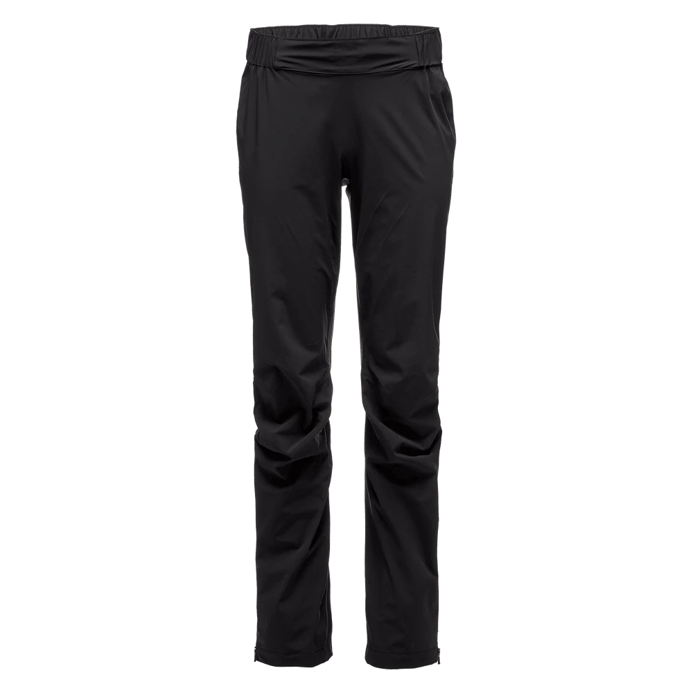 Womens Bottoms Black Diamond W Stormline Stretch Rain Pant Womens Bottoms Black Diamond W Stormline Stretch Rain Pant
