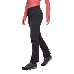 Womens Bottoms Black Diamond W Stormline Stretch Rain Pant 2 Womens Bottoms Black Diamond W Stormline Stretch Rain Pant