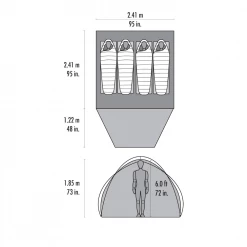 MSR Habitude 4 Person Tent