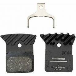 Bike Components Shimano L03A Resin Disc Brake Pads - Resin, Aluminum Backed, Finned, Fits 105 BR-R7070, BR-RS405, BR-R9170, And BR-R8070