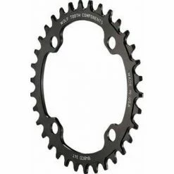 Wolf Tooth 104 BCD Chainring - Drop-Stop, Black Bike Components